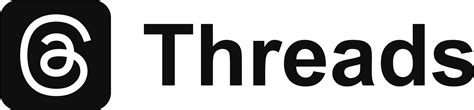 threads logo png transparent